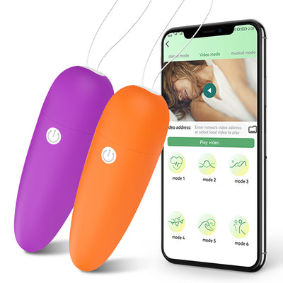Wireless Bluetooth App Mini Bullet Vibrator Female Clitoris Stimulator Remote Pantie Vibrating Love Egg