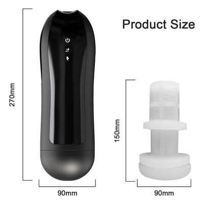 Thrusting Automatic Male Masturbator Vibration Sucking Machine Vagina Electric Masturbation Cup Sex Toys Goods for Adult Men