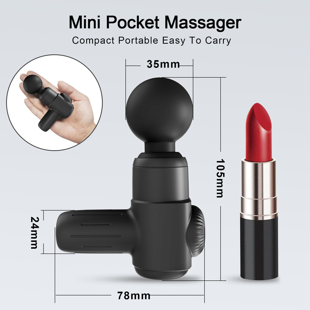 Discreet Clitoral Vibrator Mini Massage Gun Shape M1 – TouchHoney