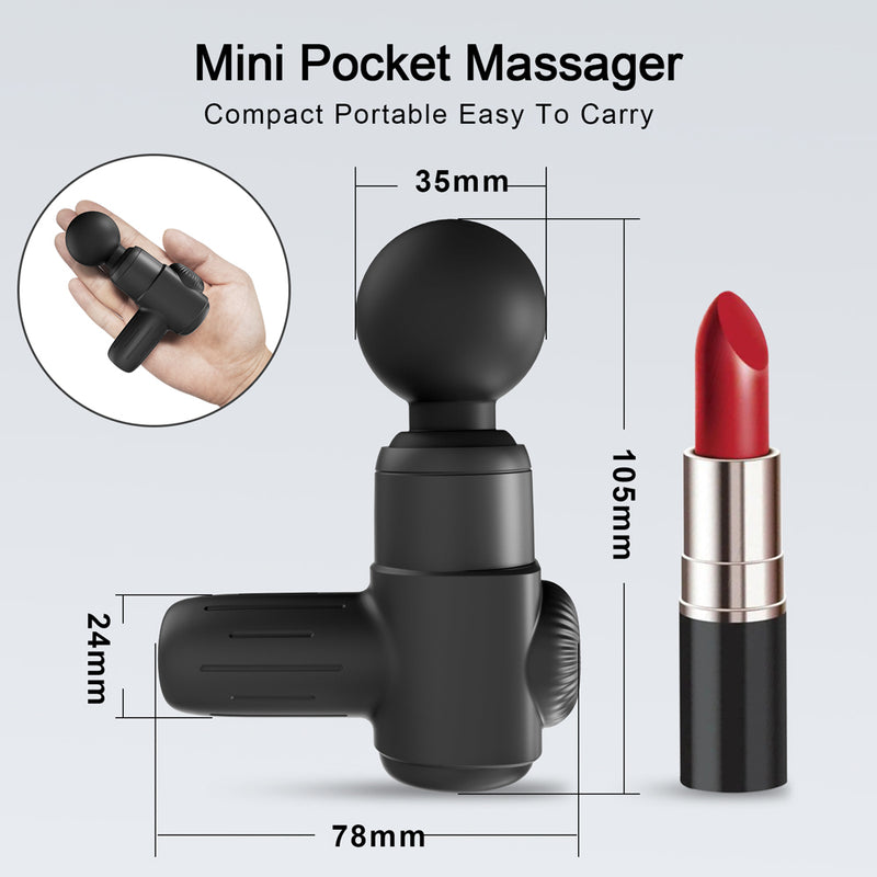 Discreet Clitoral Vibrator Mini Massage Gun Shape  M1