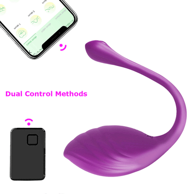 Long Distance Egg Vibrator with Remote Control & App Control TouchHoney Long Distance Egg Vibrator with Remote Control & App Control TouchHoney