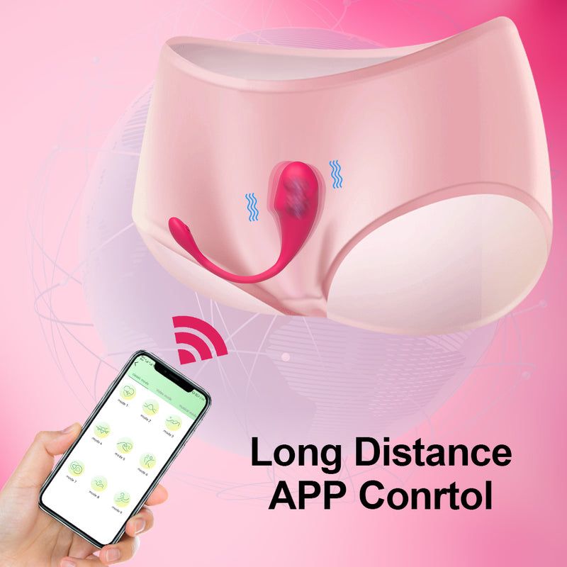 Wearable Vibrating Egg Vibrator with App Control W2