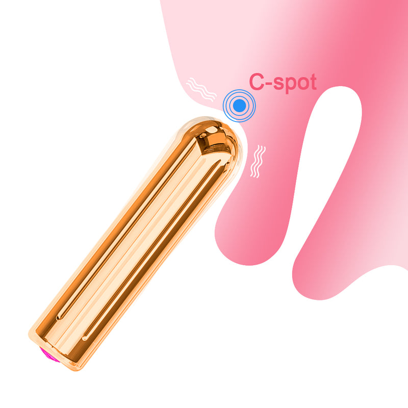 Lipstick Shaped Bullet Vibrator for Nipple and Clitoris Stimulation B1