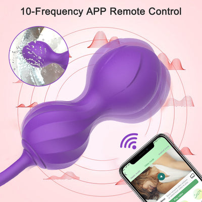 APP Bluetooth Vibrator for Women Clitoris Stimulator Wireless Vagina Ball Remote Control Vibrator