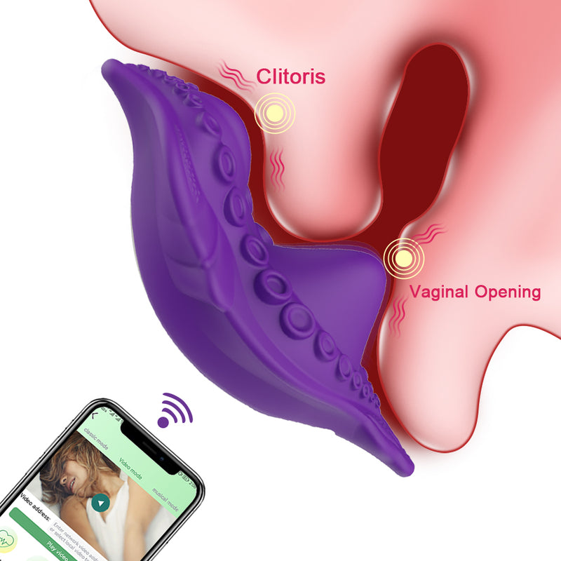 Wireless Bluetooth App Vibrators Female Remote Control Clitoris Stimulation Panties Vibrating Adults Sex Toys for Women Couples