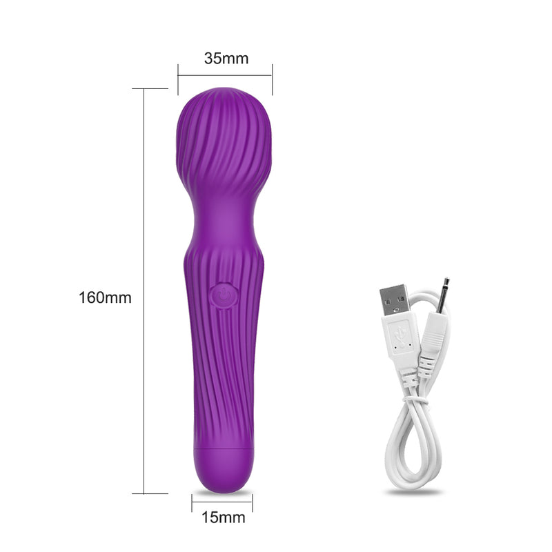 18 Speeds Powerful Dildo Vibrator AV Magic Wand G-Spot Massager Sex Toys