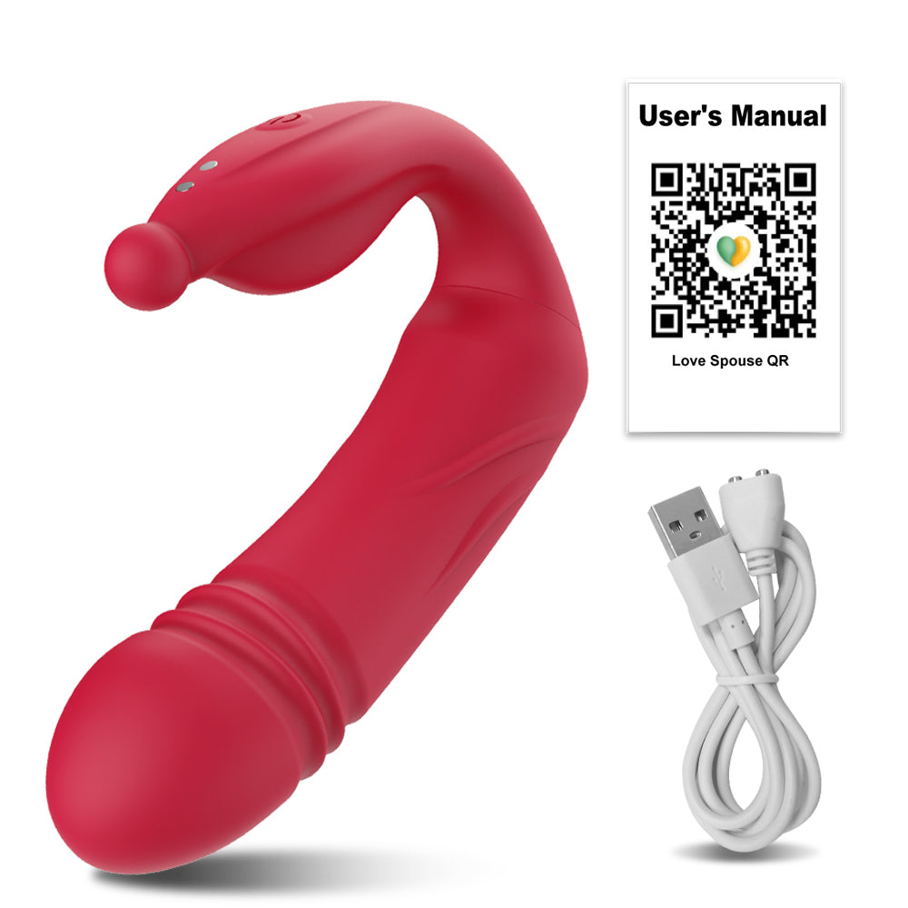 trojan sex toys USB Charging Vibrator Butterfly Rolling-Beads Vibrator Stimulating G-Spot  Waterproof Vibrator - Jump Egg, Sex Toy main image 0